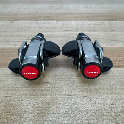 Low Mile! Look S-Track Carbon Titanium Clipless MTB/Gravel Bike Pedals 230g