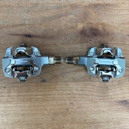 New! Look X-Track Dual Sided SPD Power Meter Pedals MTB/Gravel Bike 405g