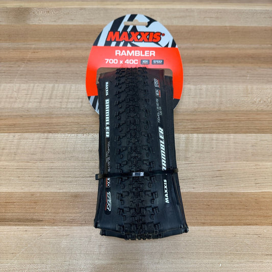 New! Maxxis Rambler 700c x 40mm Tubeless Gravel Bike Single Tire
