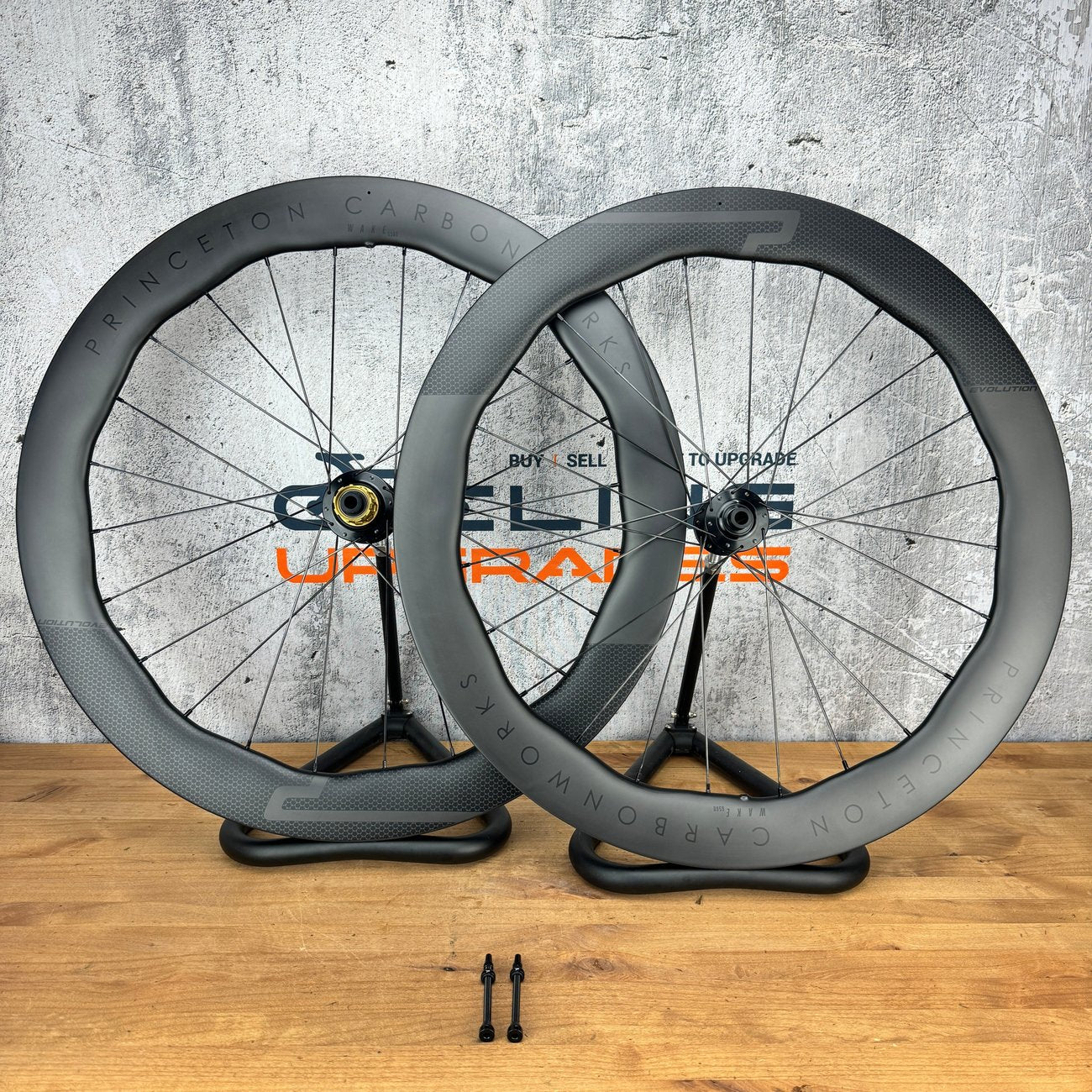 New! Princeton CarbonWorks Wake 6560 EVO Tactic TR02 Disc Brake Wheelset 700c