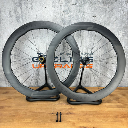 New! Princeton CarbonWorks Wake 6560 EVO Tactic TR02 Disc Brake Wheelset 700c