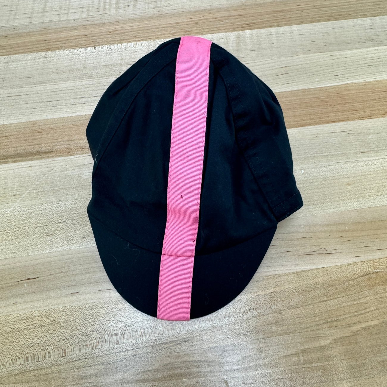 New! Rapha Cap II Black/Pink Cycling Cap MSRP $42
