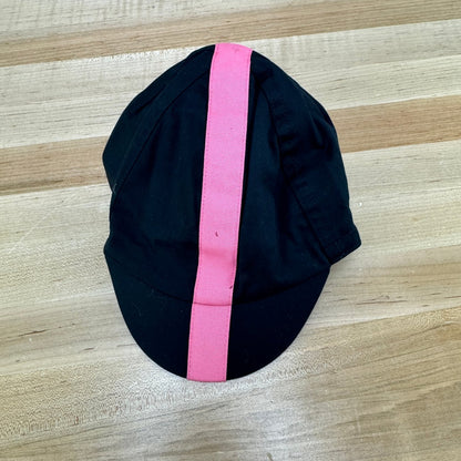 New! Rapha Cap II Black/Pink Cycling Cap MSRP $42