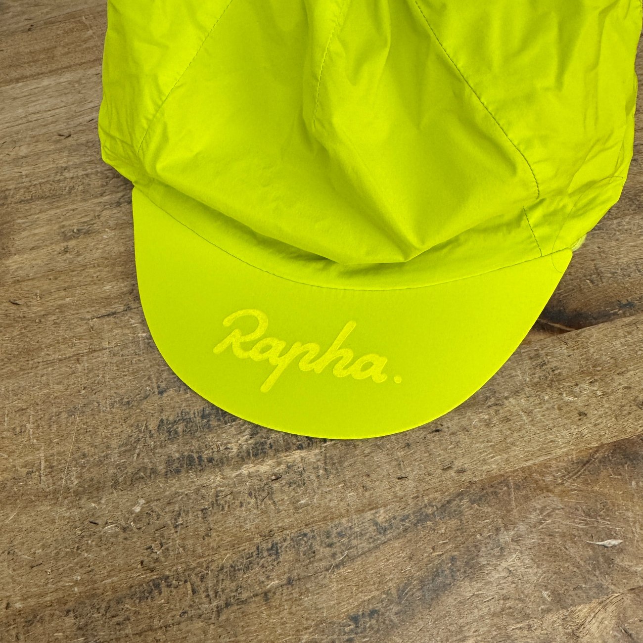 New! Rapha Winter Chartreuse Hat Yellow Head Cap