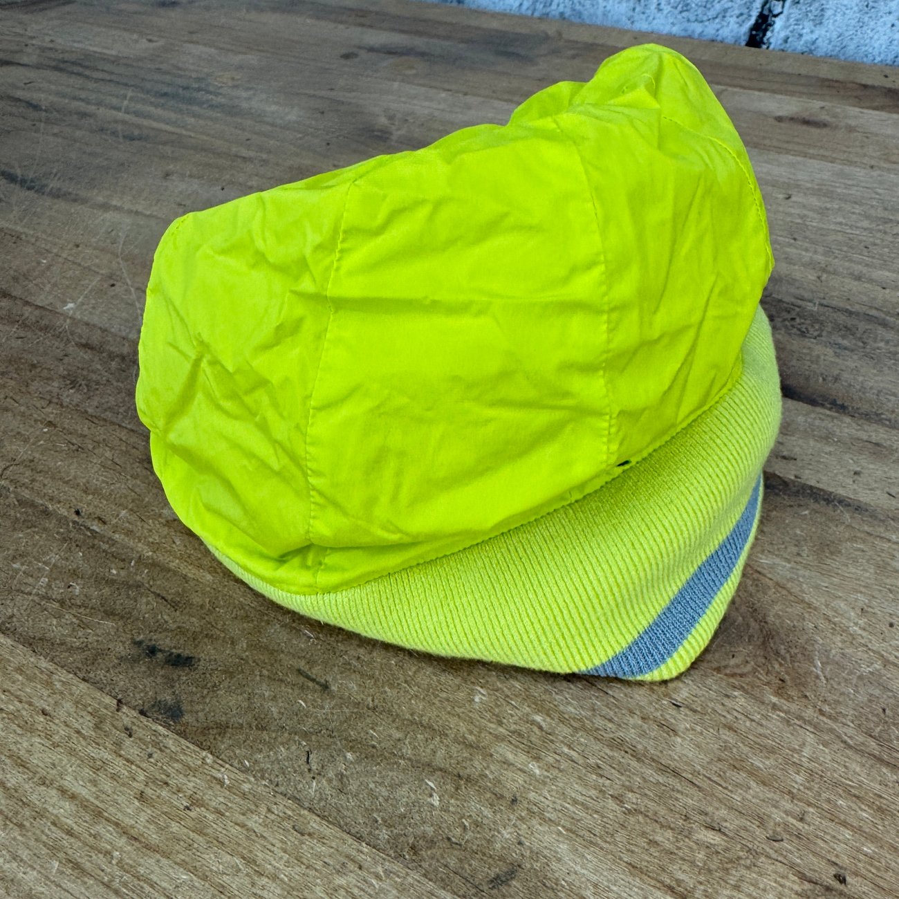 New! Rapha Winter Chartreuse Hat Yellow Head Cap