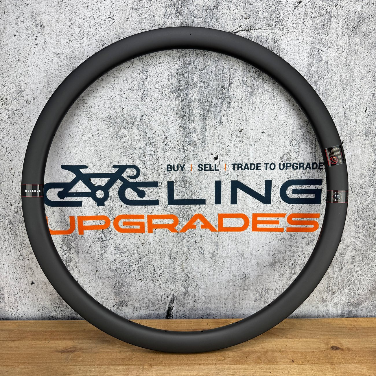 New! Reserve 34|37 Rear 37mm Rim Only 24h 700c Tubeless Carbon Rim MSR ...