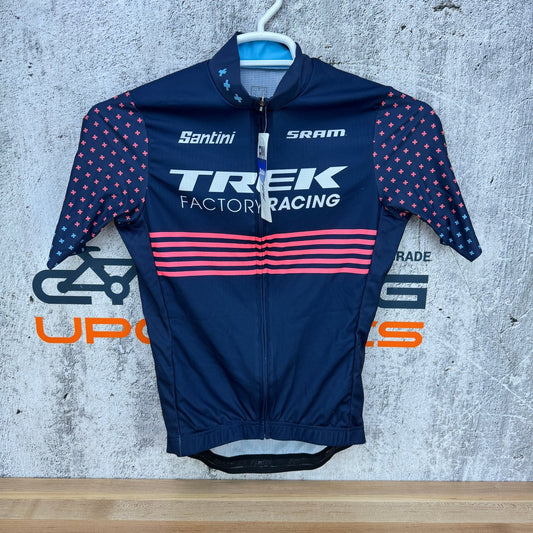 New! Santini Trek Factory Racing Men's Size Small Cycling Jersey MSRP $178
