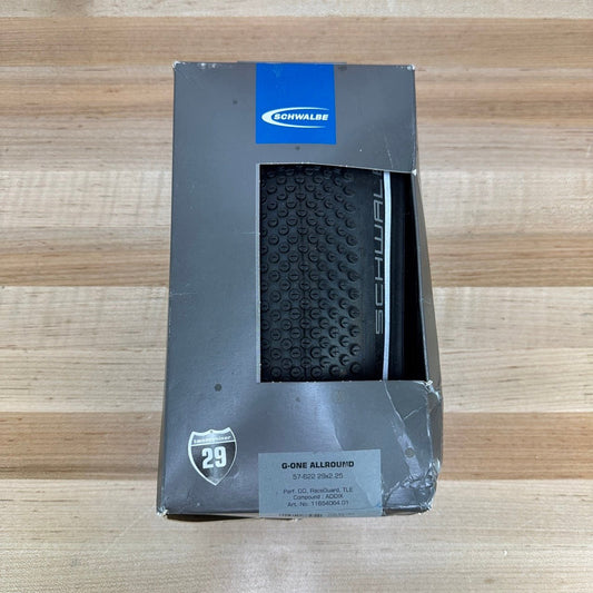 New! Schwalbe G-One Allround TLE 29 x 2.25" Tubeless Gravel Single Tire MSRP $81
