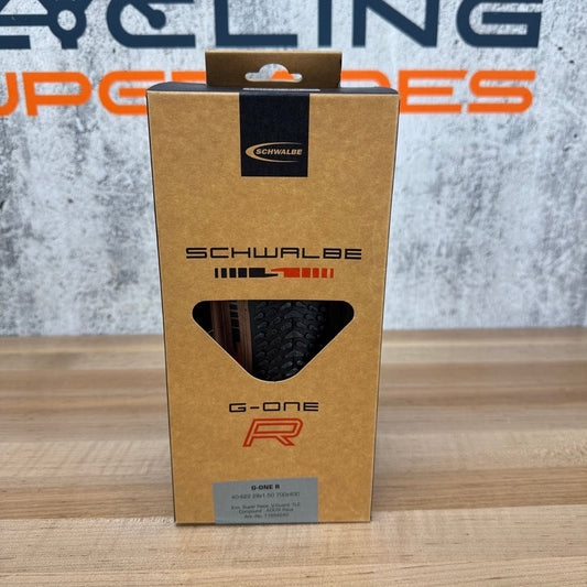 New! Schwalbe G-One R 700c x 40mm Tubeless Tanwall Single Bike Tire