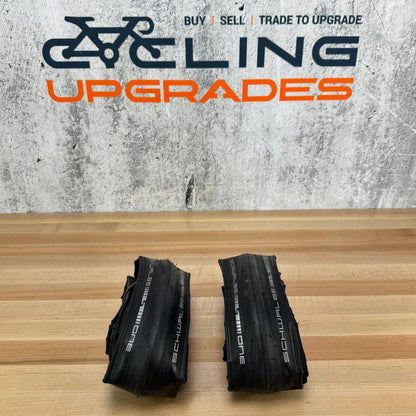 New! Pair Schwalbe One 700c x 32mm Clincher Road Bike Tires Tube Type Only