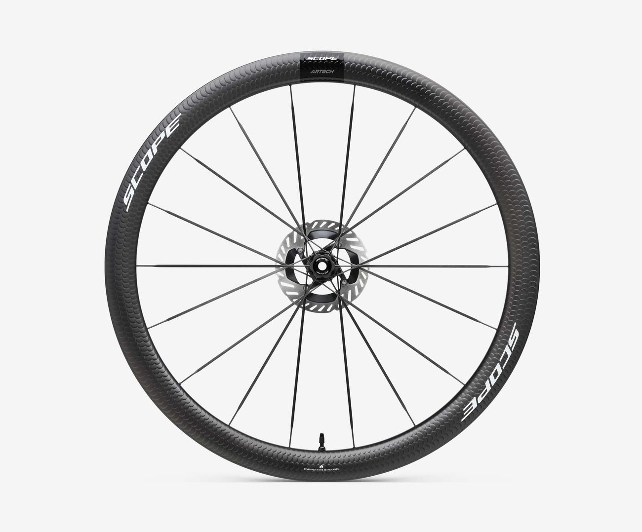New! Scope Artech 4.A Carbon Disc Brake Road Bike Wheelset 700c 1200g