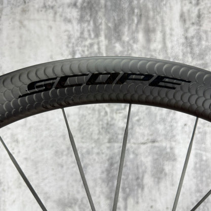 New! Scope Artech 4.A Carbon Disc Brake Road Bike Wheelset 700c 1200g