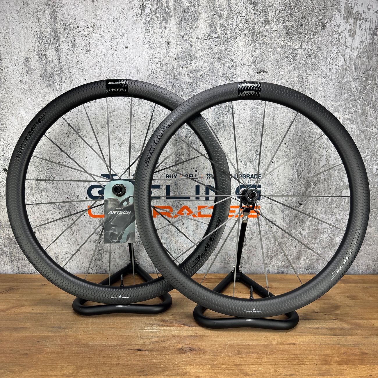 New! Scope Artech 4.G Carbon Tubeless Gravel Wheelset 700c 1150g 28mm Internal