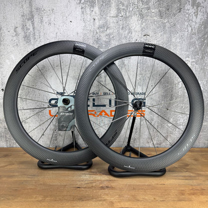 New! Scope Artech 6 65mm Carbon Disc Brake Road Bike Wheelset 700c 1244g