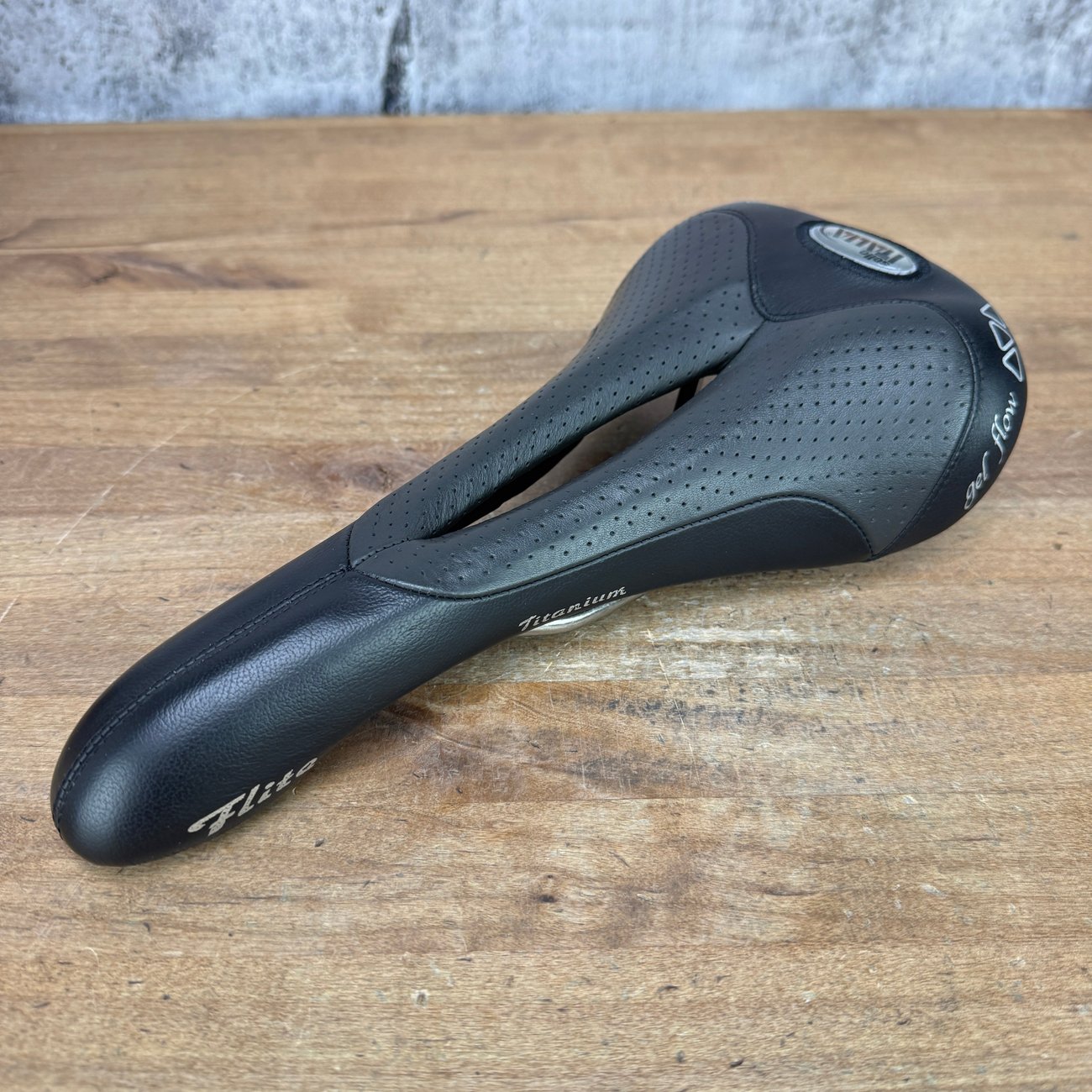 New! Selle Italia Flite Gel Flow Trans Am 7x7mm Titanium Rails