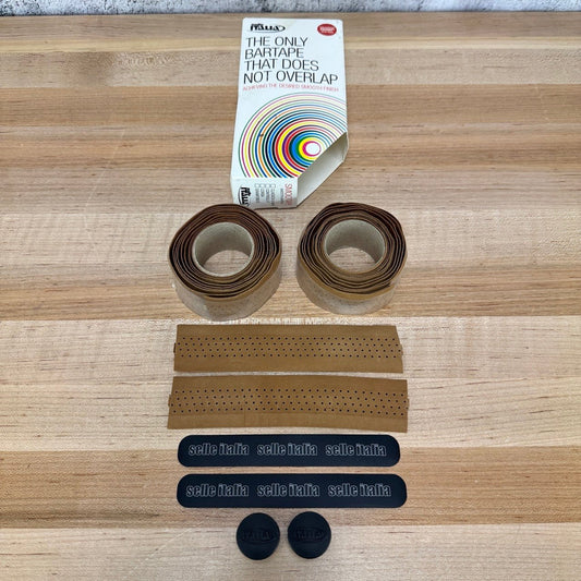New! Selle Italia Smootape Classica Brown 35 x 1800mm 2.5mm Bar Tape MSRP $90