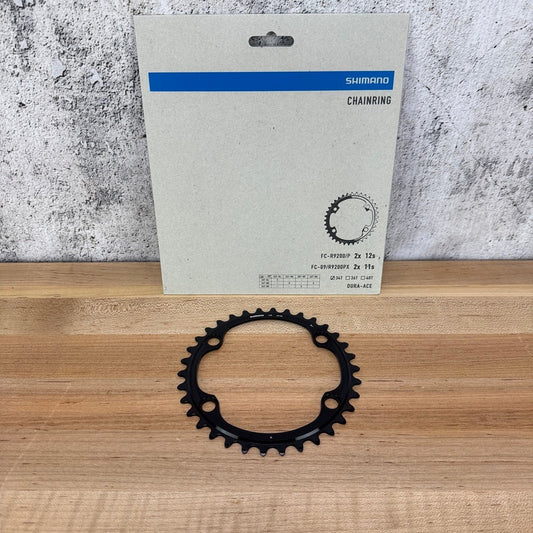 New! Shimano Dura-Ace R9200 34T 12-Speed 110BCD 4-Bolt Bike Inner Chainring