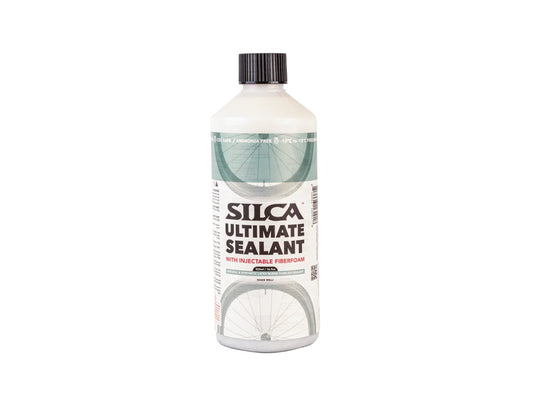 New! Silca Ultimate Sealant w/ Injectable Fiberfoam Bike Tire Sealant 500ml / 16.9oz