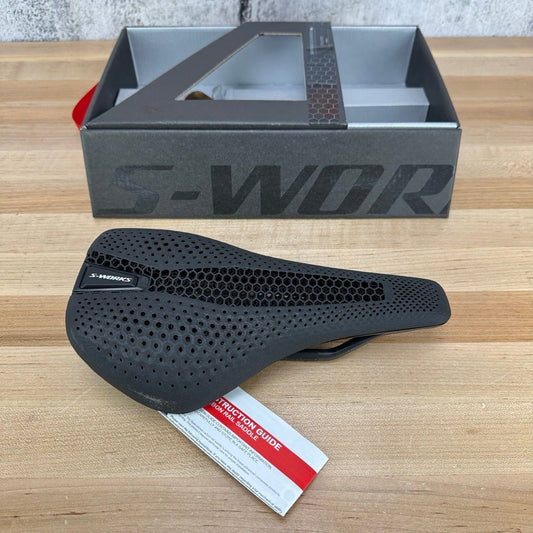 New! Specialized S-Works Power EVO Mirror Carbon Rails 143mm Saddle MSRP $475