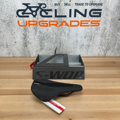 New! Specialized S-Works Power EVO Mirror Carbon Rails 143mm Saddle MSRP $475