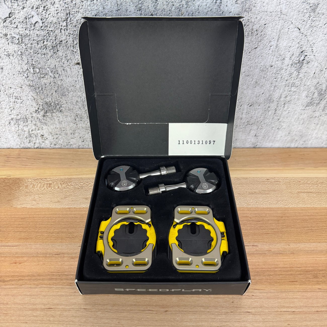 New! Speedplay Zero Titanium Spindle Black 50mm Spindle Pedals 166g
