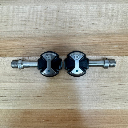 New! Speedplay Zero Titanium Spindle Black 50mm Spindle Pedals 166g