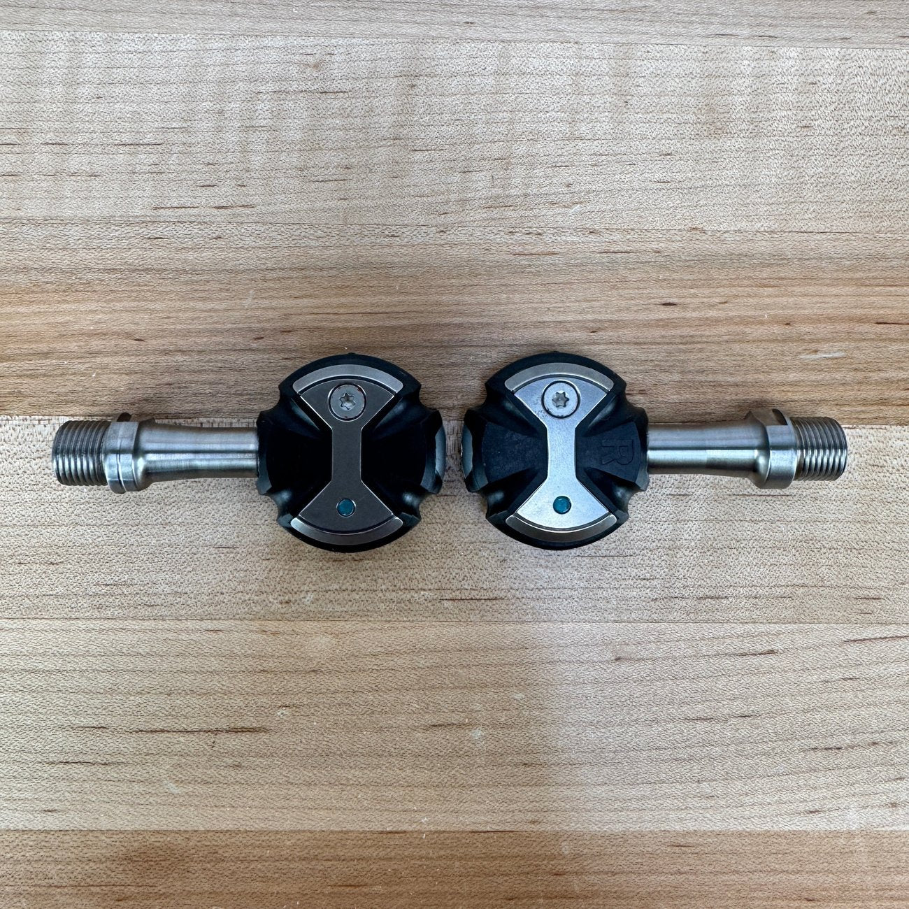 New! Speedplay Zero Titanium Spindle Black 50mm Spindle Pedals 166g