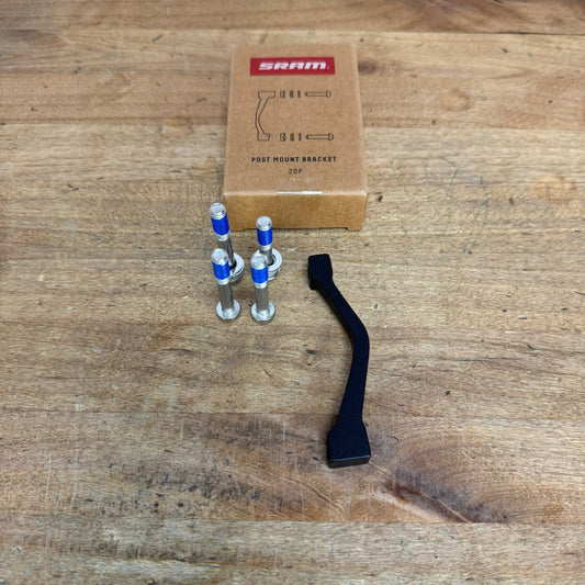 New! SRAM 00.5318.007.004 20mm Post-Mount Disc Brake Adapter 78g MSRP $30