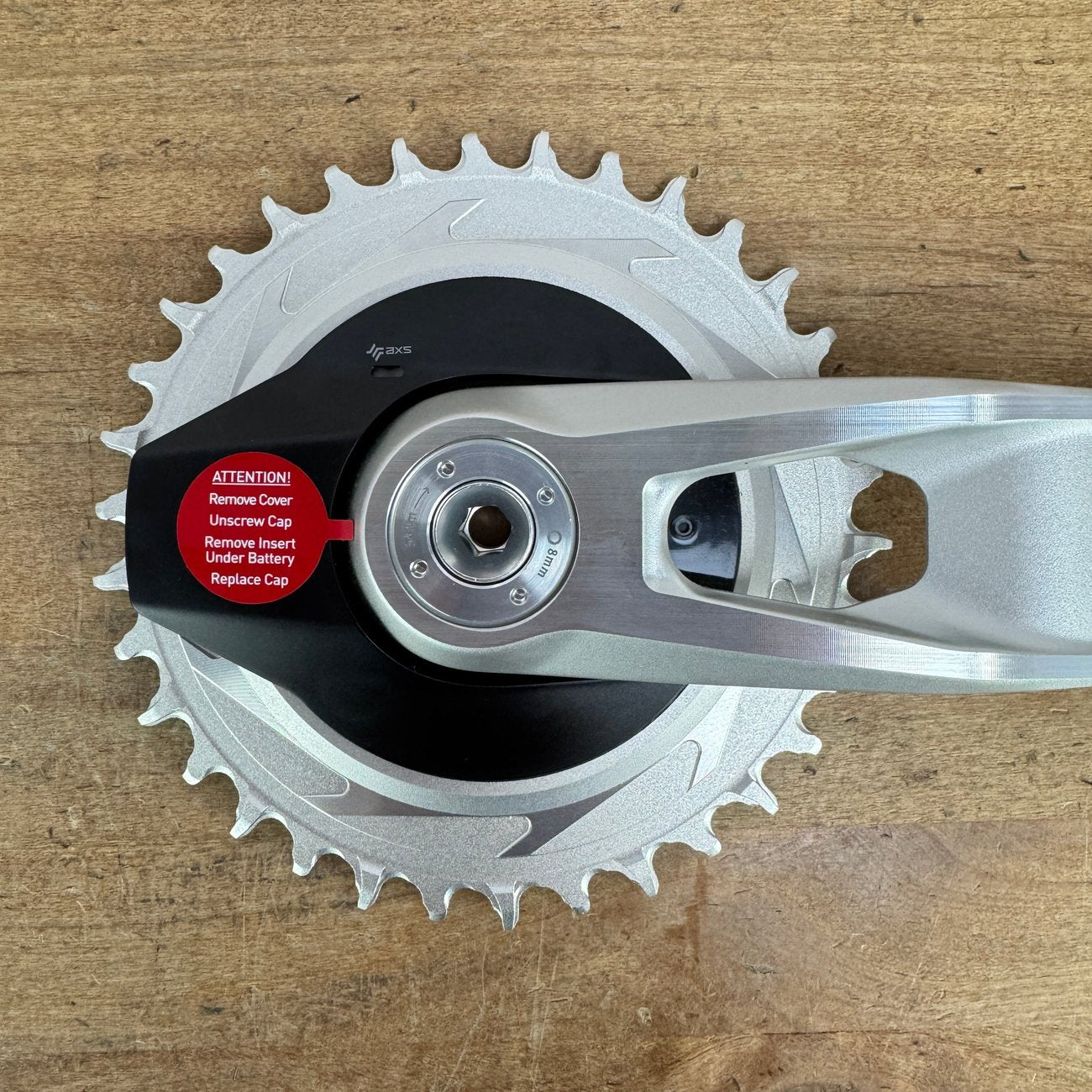 New! SRAM 1987 Limited Edition Eagle T-Type Transmission w/ Power Meter 170mm Crankset with Chainrings