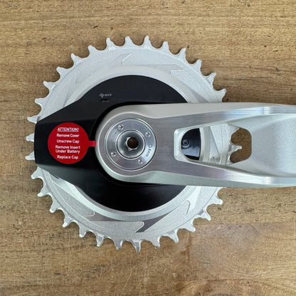 New! SRAM 1987 Limited Edition Eagle T-Type Transmission w/ Power Meter 170mm Crankset with Chainrings