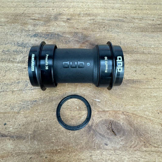 New! SRAM DUB PressFit30 PF30 68/73mm Black Bike Bottom Bracket 85g MSRP $46