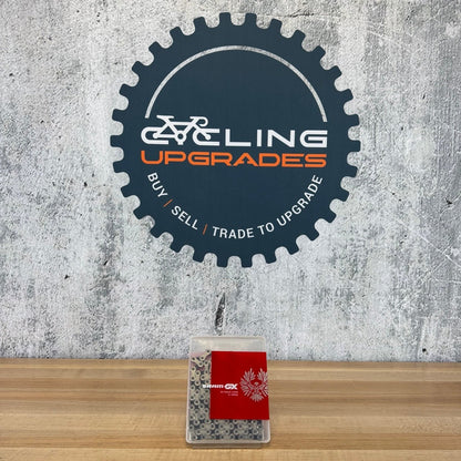 New! SRAM Eagle GX 126 Links 12-Speed Silver/Black MTB Bike Chain MSRP $45