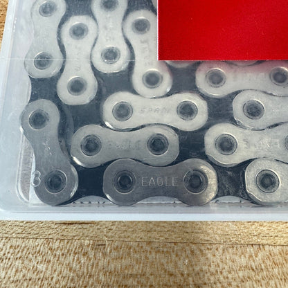 New! SRAM Eagle GX 126 Links 12-Speed Silver/Black MTB Bike Chain MSRP $45