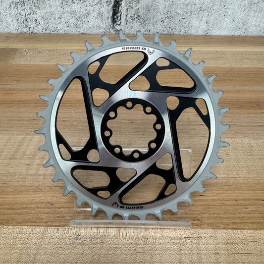 New! SRAM Eagle Transmission SL 34t 3mm Offset 8-Bolt 1x Chainring MSRP $140
