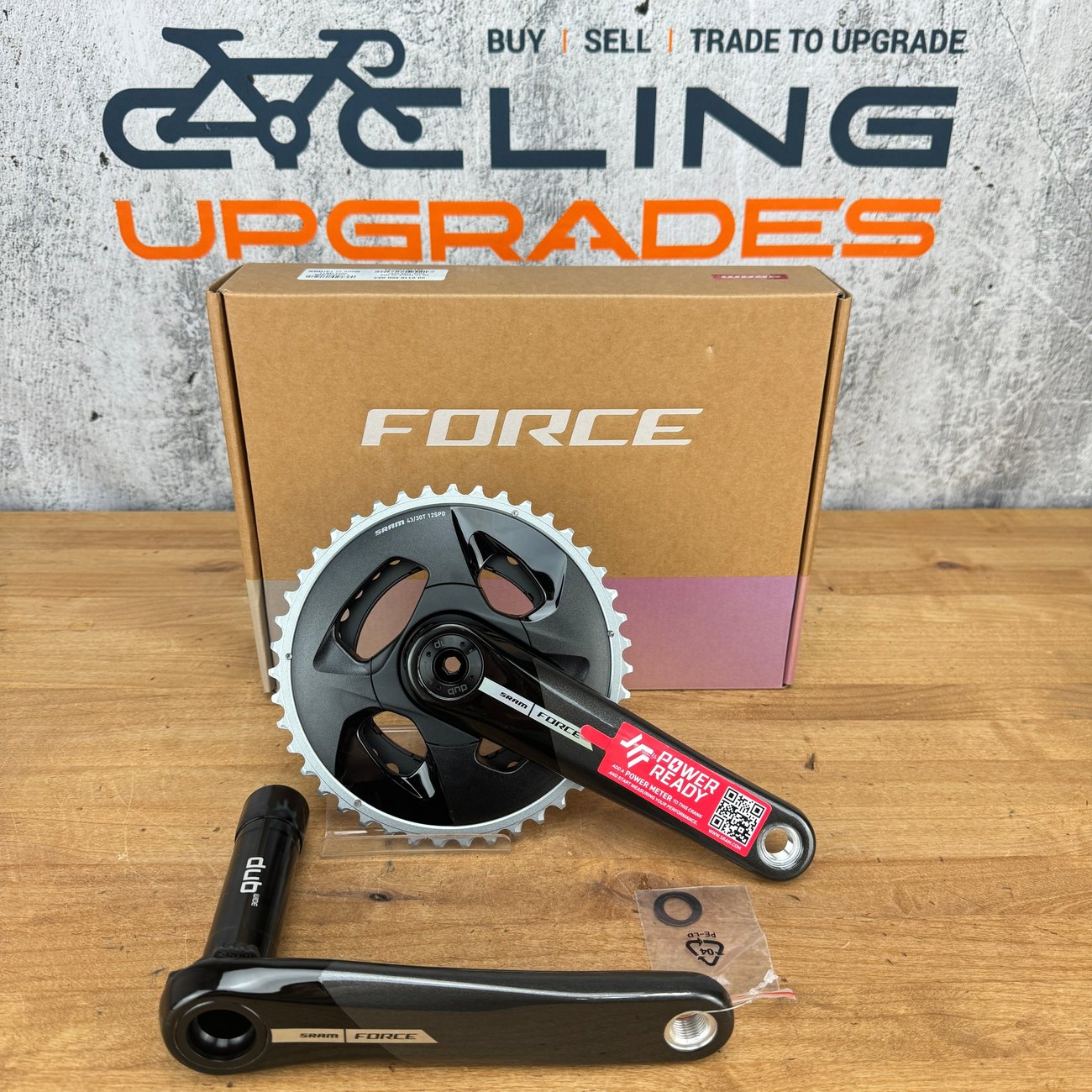 New! SRAM Force AXS D2 172.5mm DUB Wide 43/30t 12-Speed Carbon