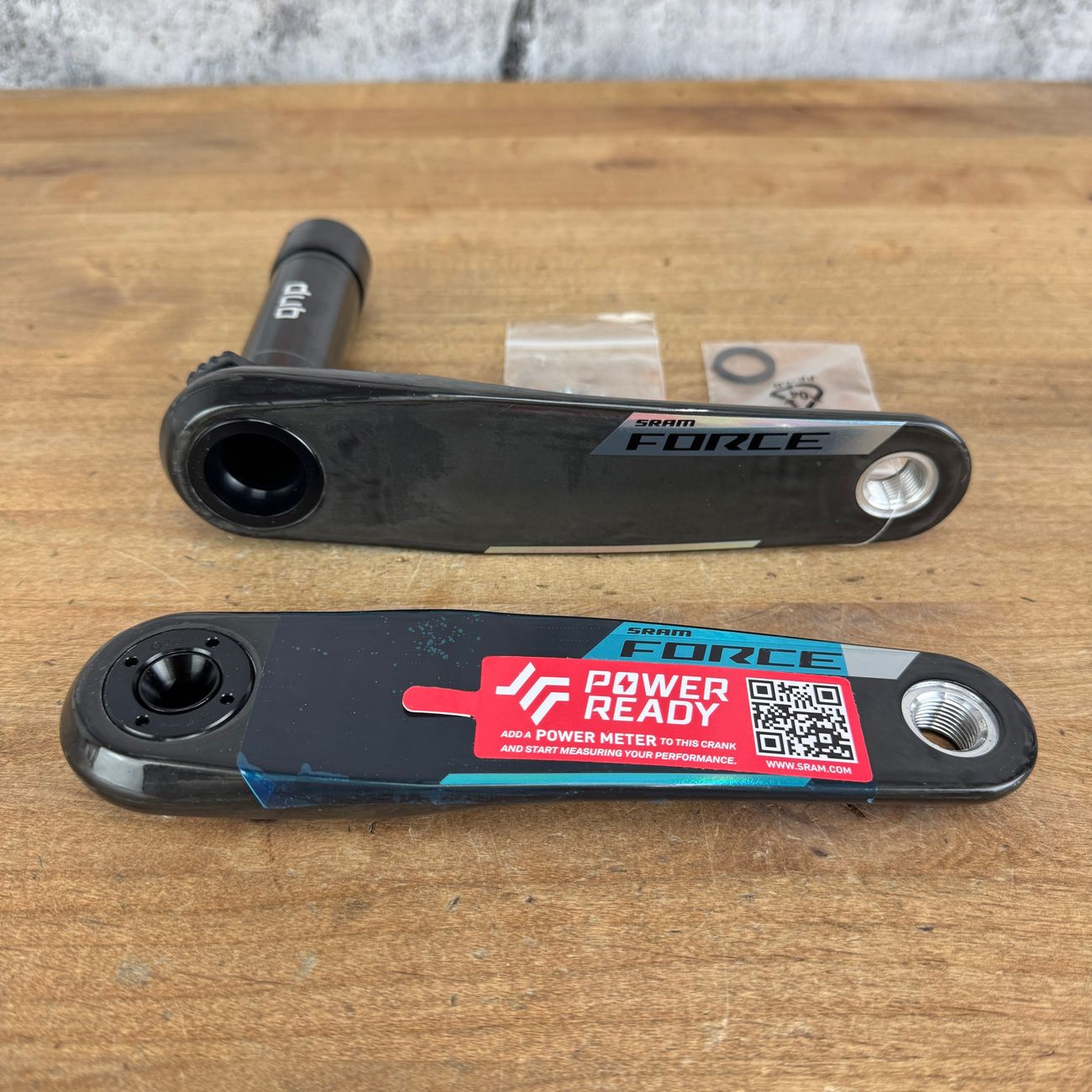 sram force e1 クランク　160mm New! SRAM Force AXS E1 160mm Carbon DUB Spindle Crank Arms
