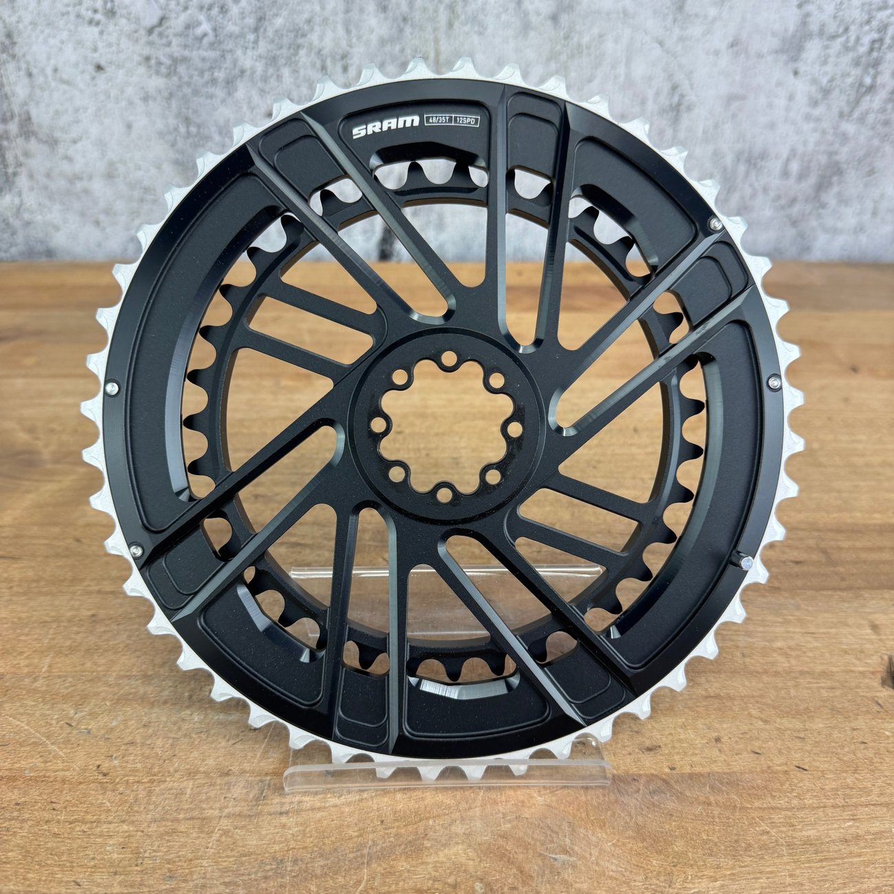 New! SRAM Force AXS E1 48/35t 12-Speed 8-Bolt Direct-Mount Chainring Set 200g