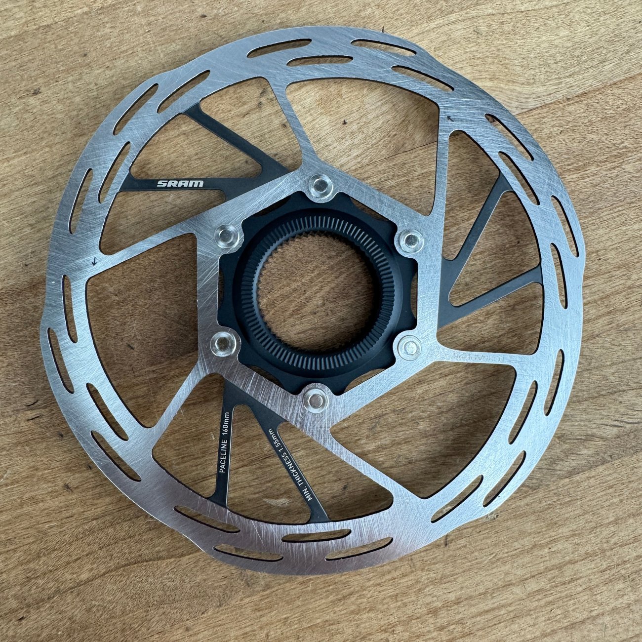 New! SRAM Paceline A2 160mm 1.85mm CenterLock Disc Brake Rotor w