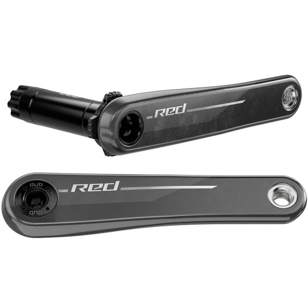 New! SRAM Red AXS E1 170mm DUB Carbon Bike Crankset Crank Arms 320g