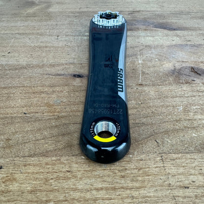 New! SRAM Red AXS D1 175mm DUB SL 8-Bolt Carbon Crank Arms 345g MSRP $350