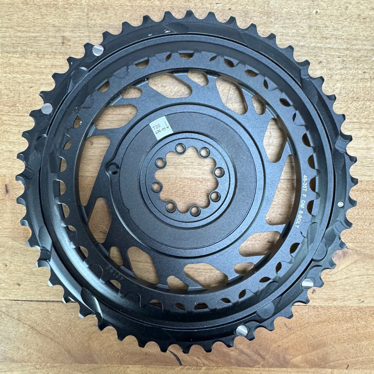 New! SRAM Red AXS D1 48/35t 12-Speed 8-Bolt Direct-Mount Chainring Set 290g