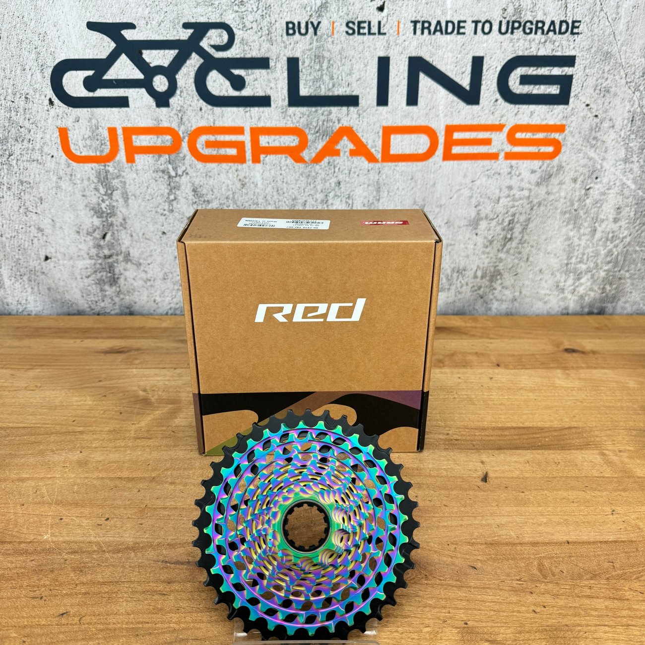 New! SRAM Red AXS E1 XG-1290 10-36t 12-Speed XDR Rainbow Bike Cassette 232g
