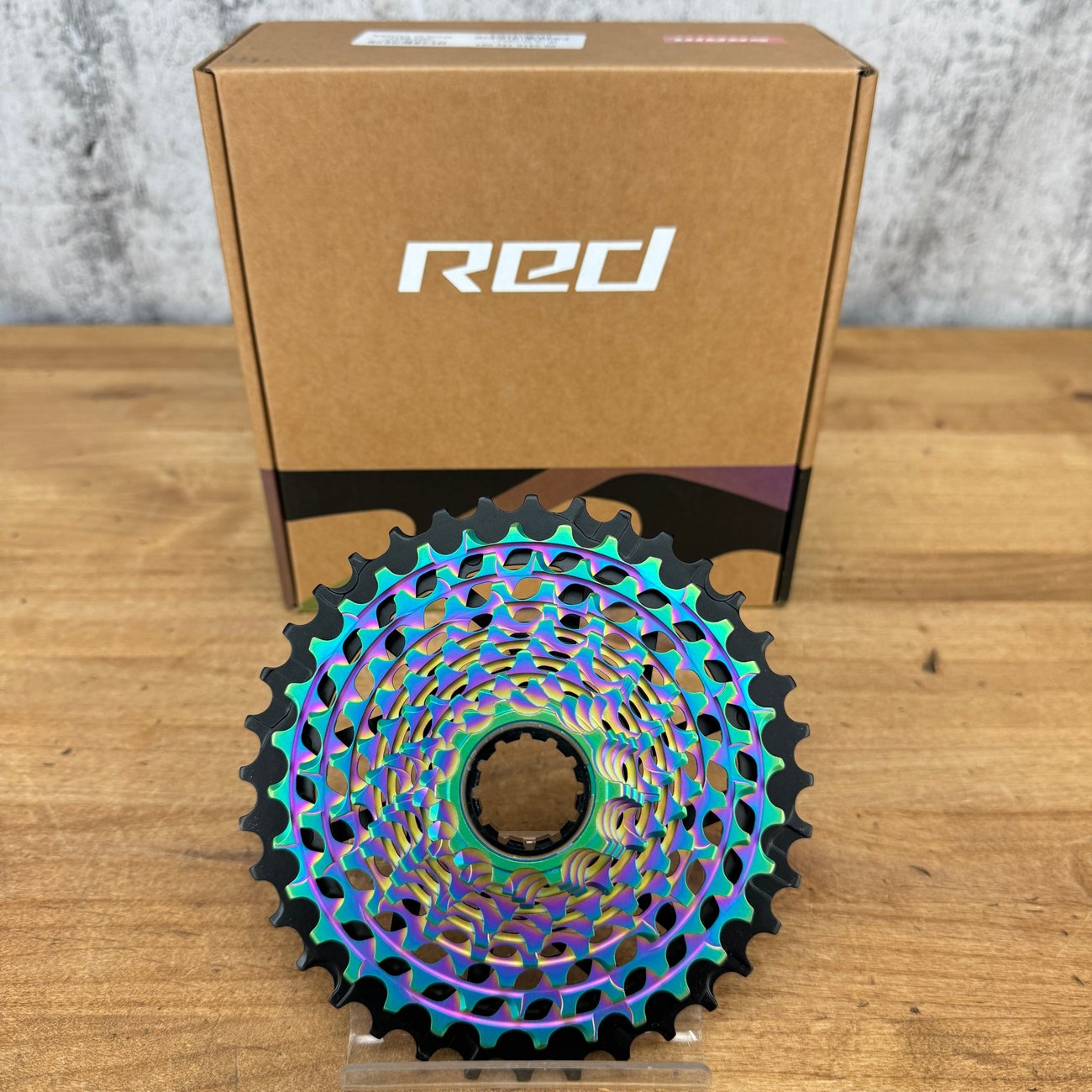 New! SRAM Red AXS E1 XG-1290 10-36t 12-Speed XDR Rainbow Bike Cassette 232g