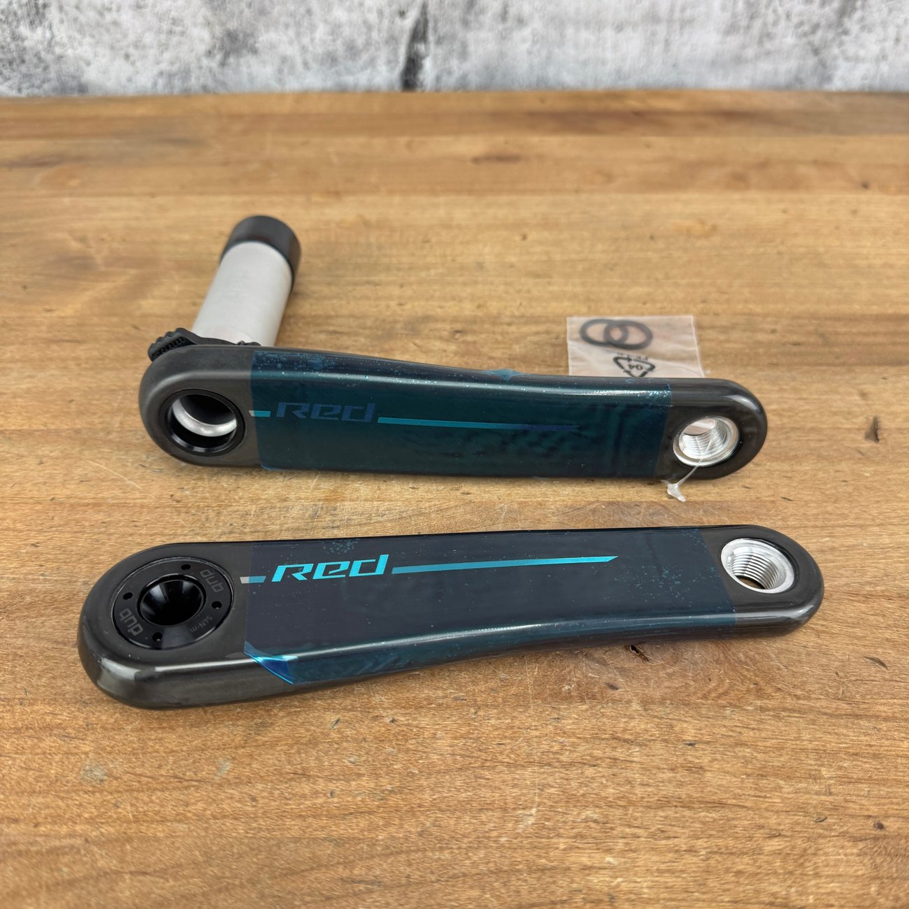 New! SRAM Red AXS E1 160mm DUB 29mm Carbon Crankset Crank Arms 305g