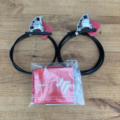 New! SRAM Red AXS E1 Flat-Mount Two-Piece Hydraulic Disc Brake Calipers w/ Lines