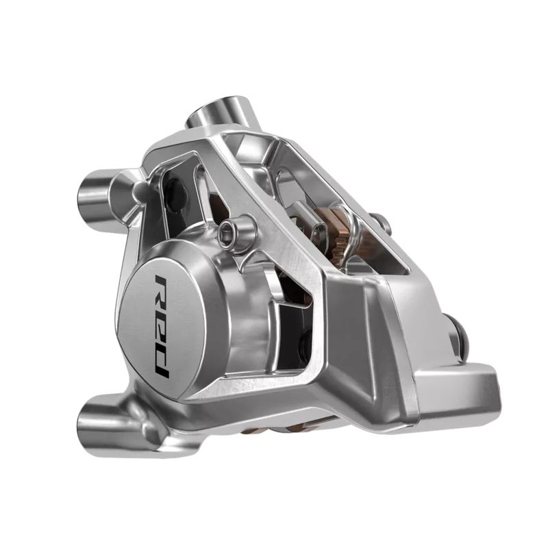 New! SRAM Red AXS E1 Flat-Mount Two-Piece Hydraulic Disc Brake Calipers w/ Lines