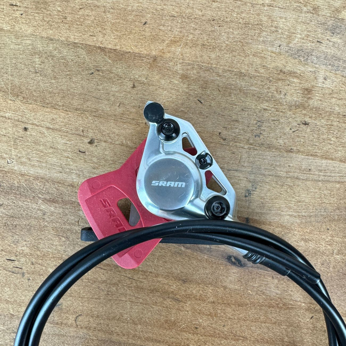 New! SRAM Red AXS E1 Flat-Mount Two-Piece Hydraulic Disc Brake Calipers w/ Lines