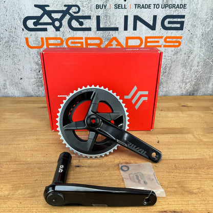 New! SRAM Rival AXS 172.5mm 46/33t 12-Speed DUB Quarq Power Meter Crankset