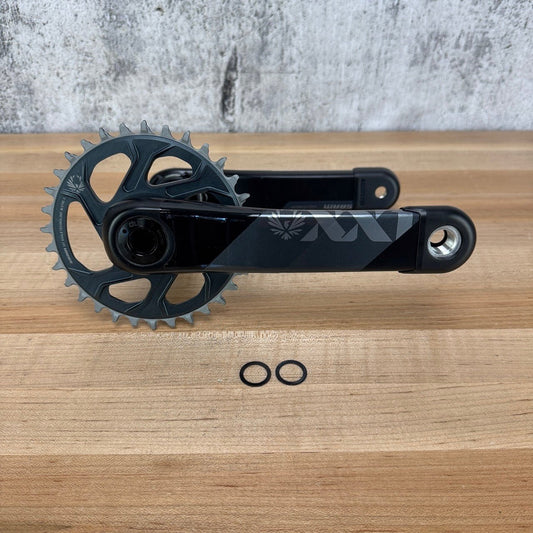 New! SRAM XX1 Eagle 175mm 32T 3mm Offset DUB Wide Crankset with Chainrings