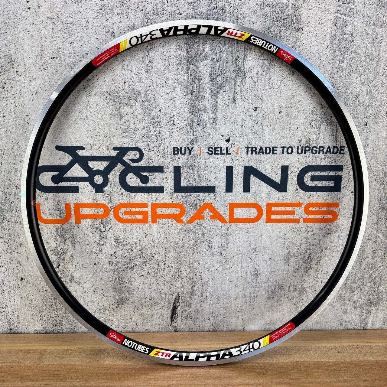 New! Stans Alpha340 Alloy Rim Brake Tubeless 20h Road/CX Bike Rim 402g